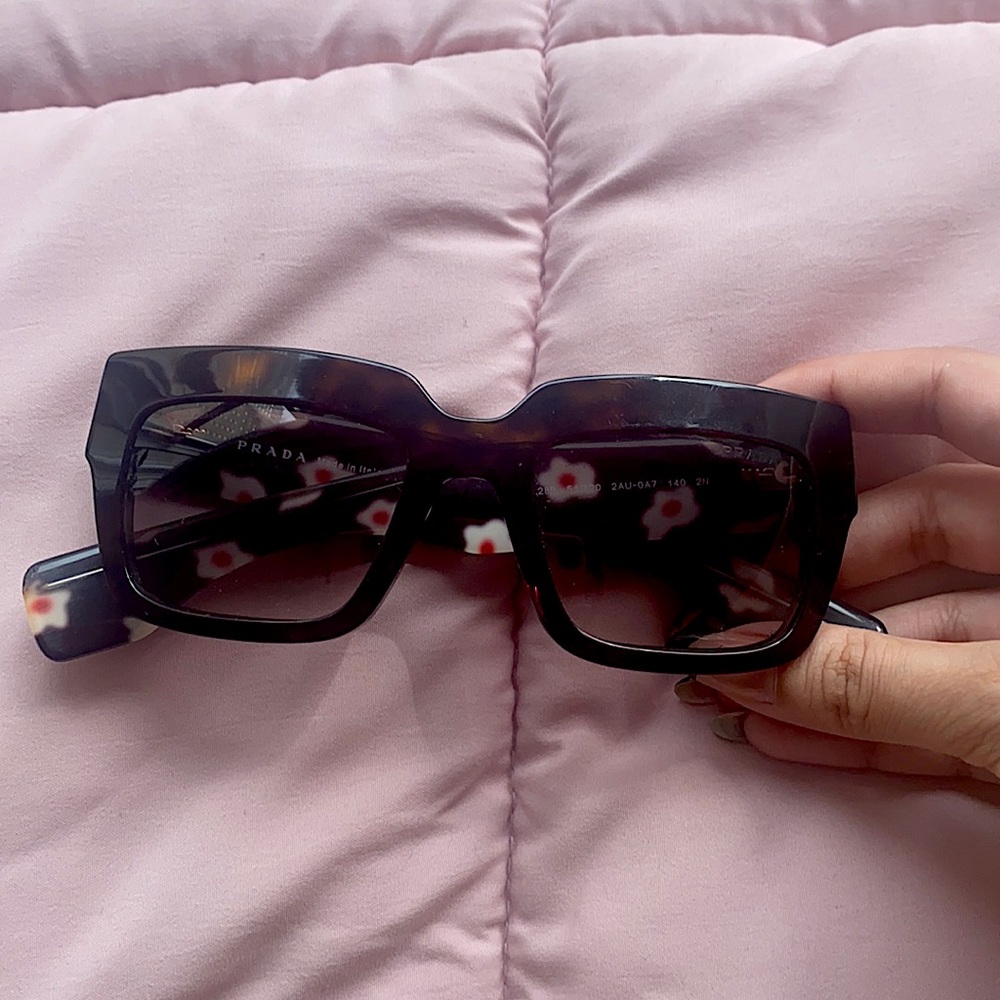 Prada oversized sunglasses